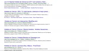 resultados orgánicos