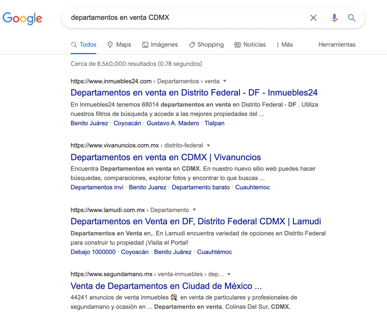 ejemplo google ads search adsifly
